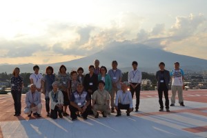 Pictured at Hirosaki University