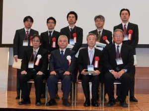 A group photo including Prof. Nakane