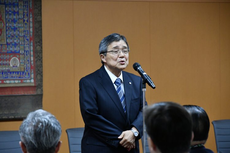 深浦町坂本教育長