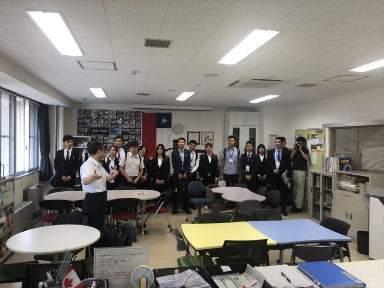 国際連携本部ポータルオフィス見学