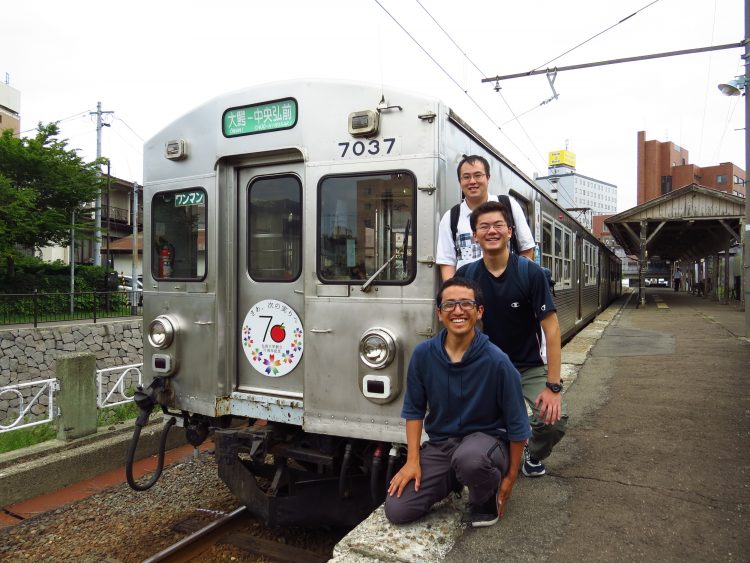 鉄道研究会のみなさん