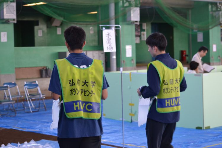 災害時給水訓練の様子