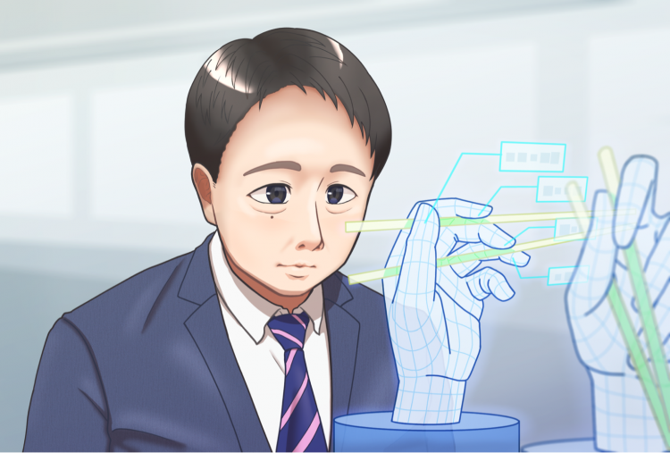 上谷先生イラスト