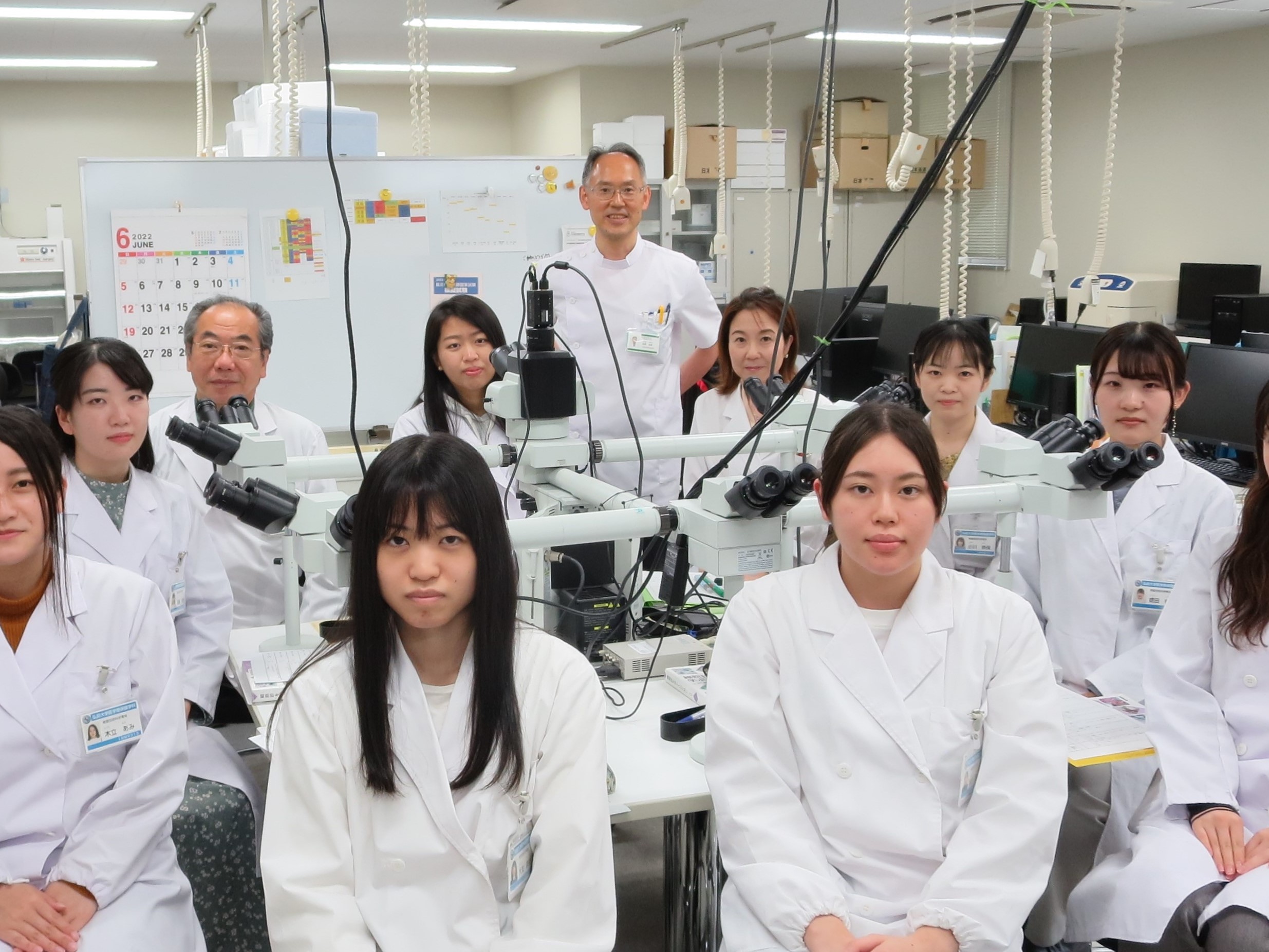 難関の細胞検査士資格認定試験に細胞検査士養成課程学生8名が全員合格