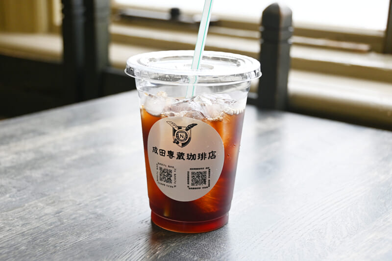 弘大カフェのアイスコーヒー