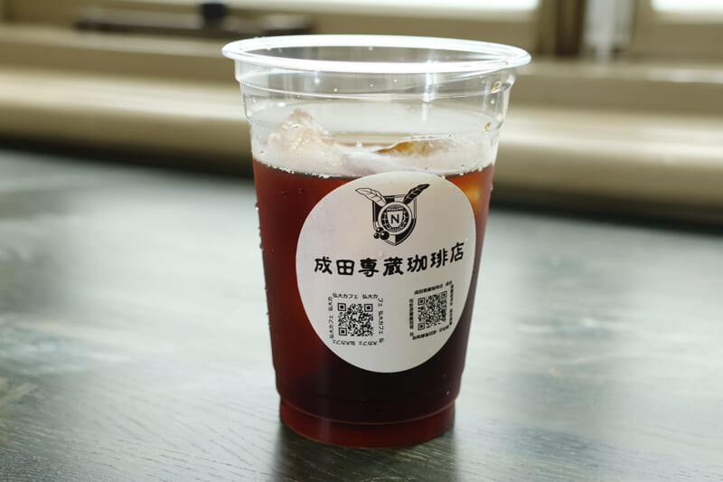 弘大カフェのアイスコーヒー