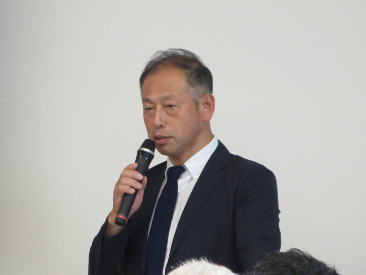 復興知」事業成果報告会 弘前大学ふれあい文化祭in浪江町 にて村下教授