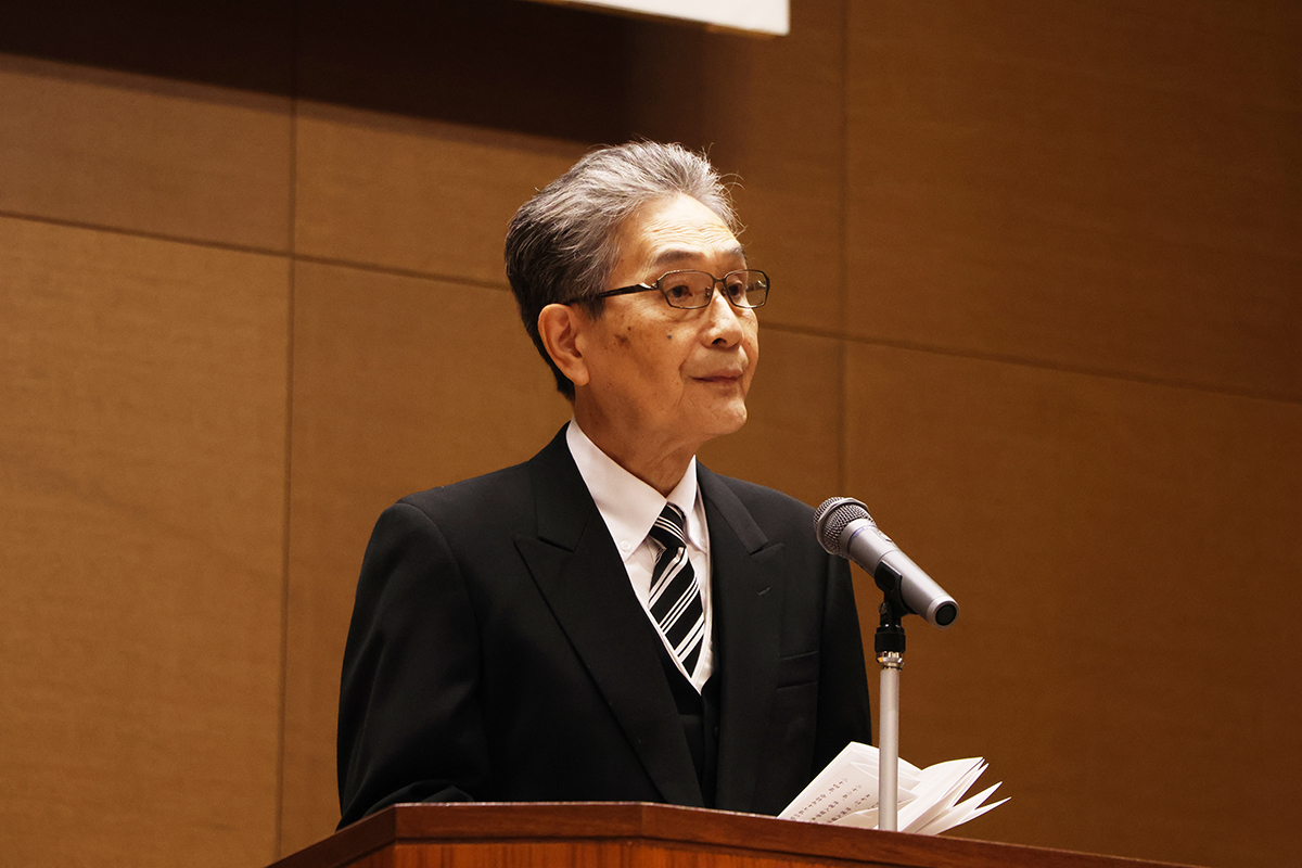 学長告辞