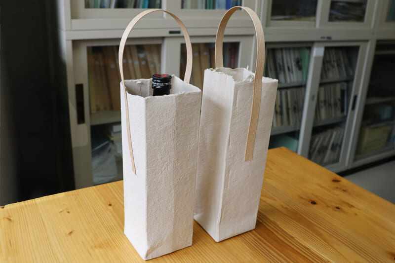 ③試作過程で作成した酒袋