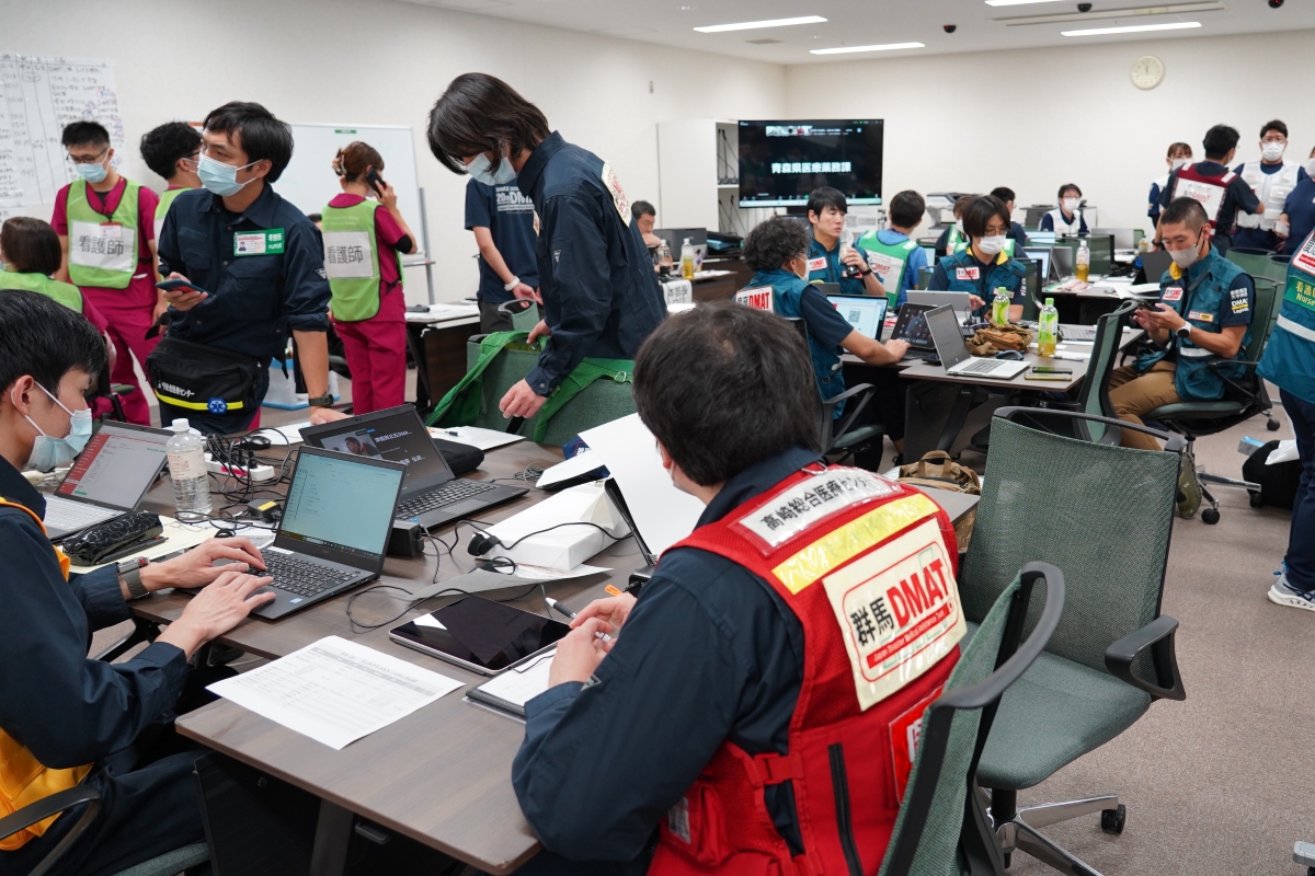 津軽・西北五医療圏DMAT活動拠点本部