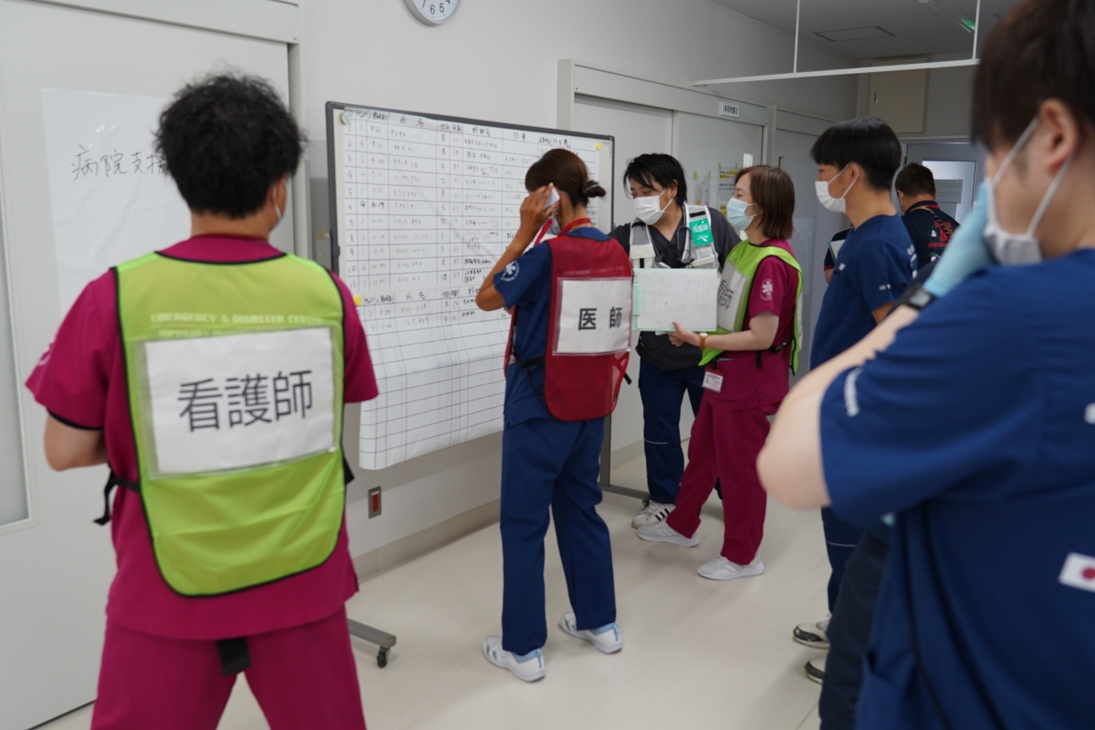 弘前大学医学部附属病院支援指揮所