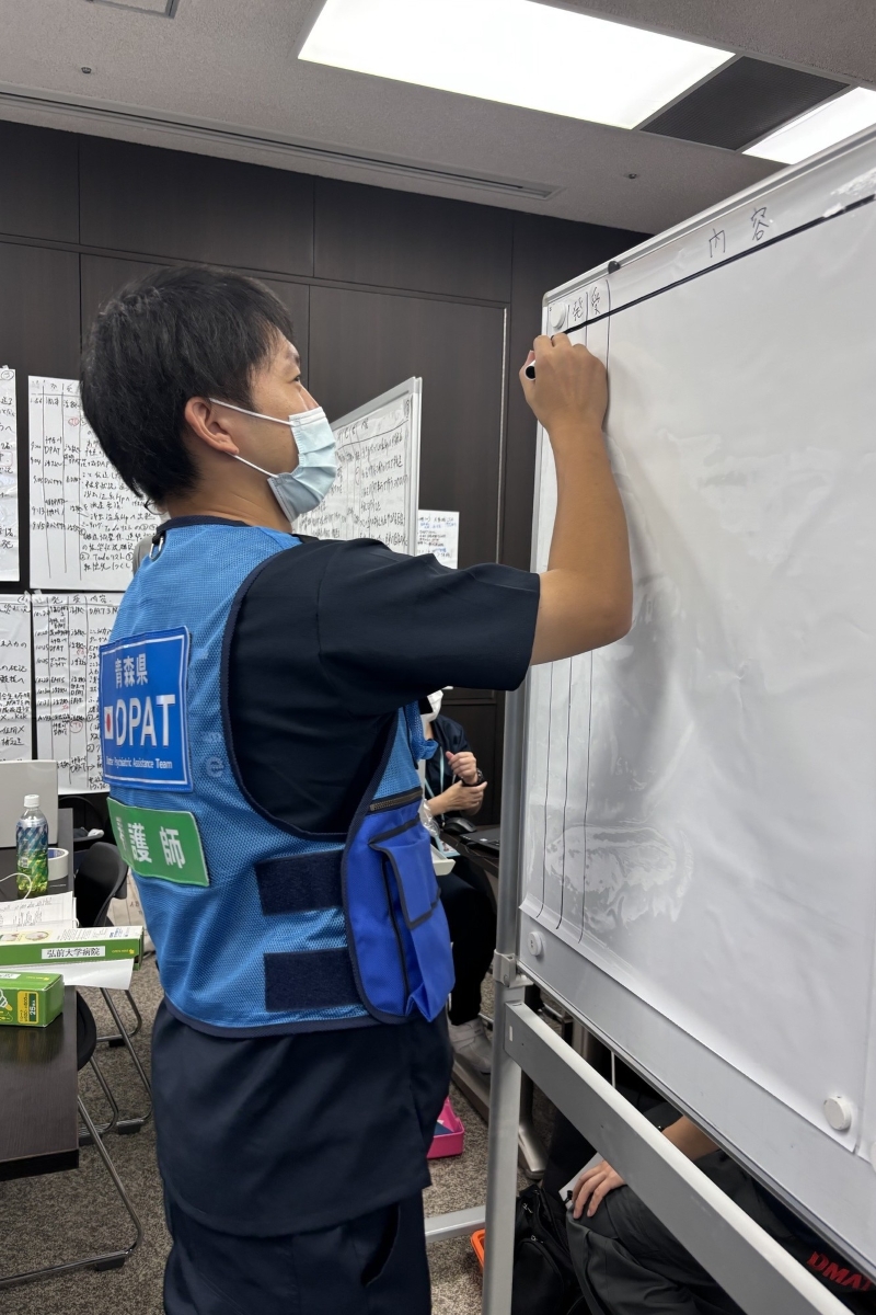 青森・下北医療圏DPAT活動拠点本部