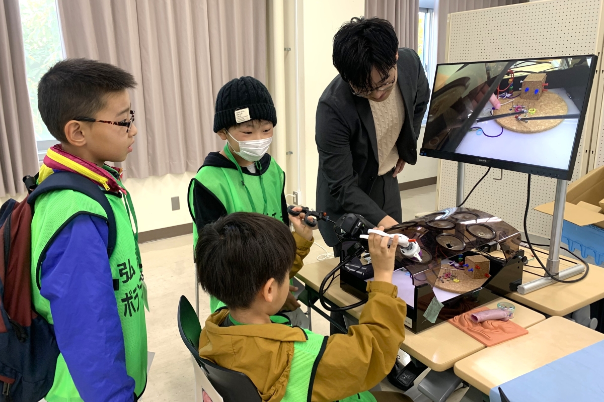 医学科展での外科手術体験