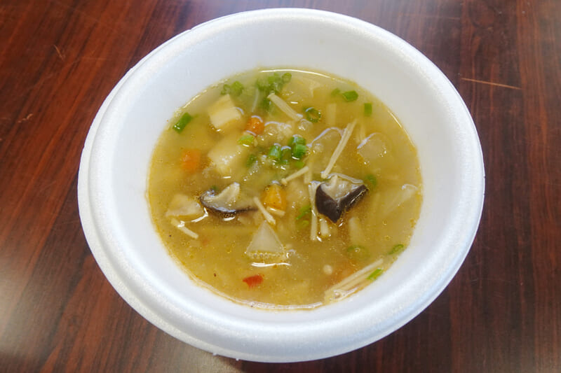 常備菜キノコで免疫力強化スープ