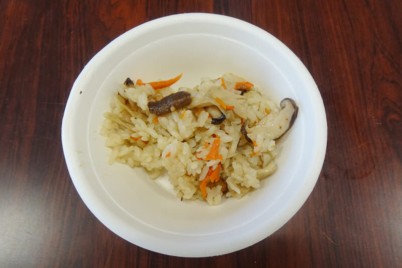 秋といえばキノコの炊き込みご飯