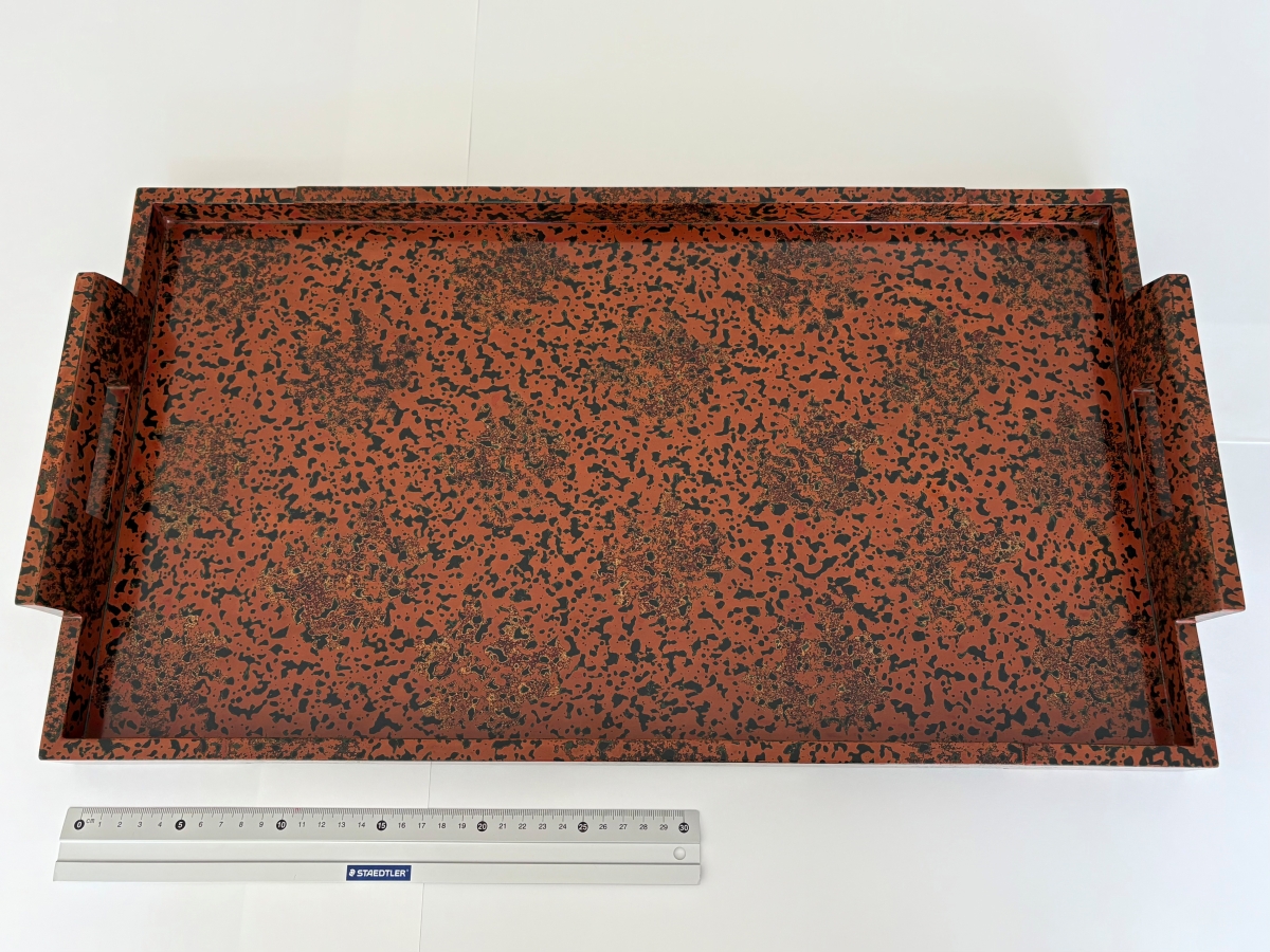 1935年商工省工芸展出品作と同手の津軽塗盆を発見―戦前期の津軽塗の