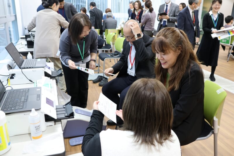 QOL健診体験の様子