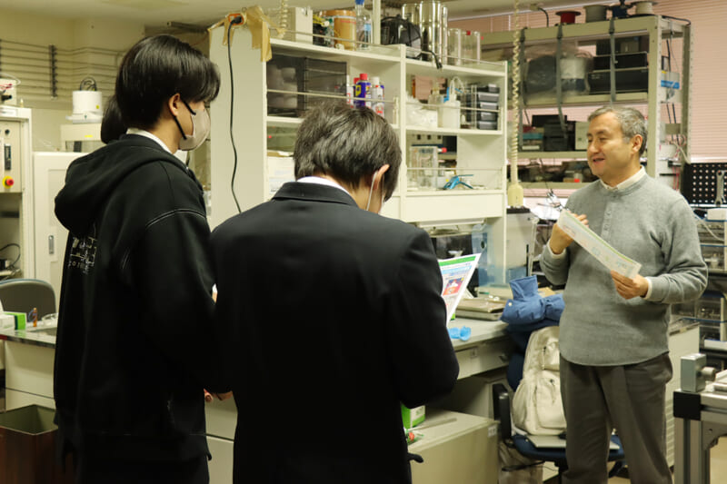 理工学部施設見学