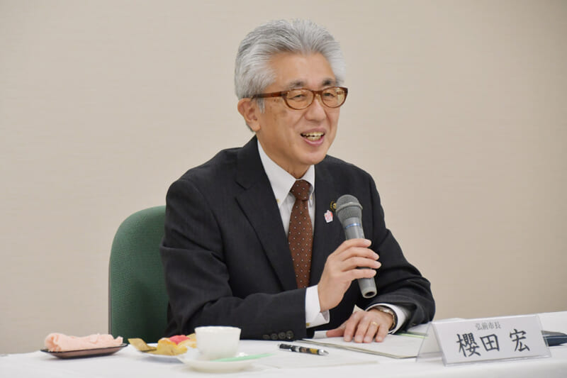 櫻田宏 弘前市長