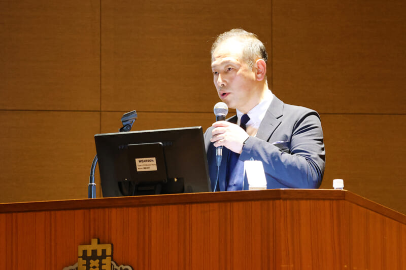 村下副学長による基調講演