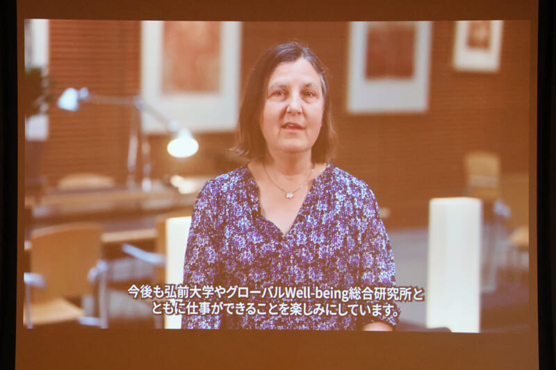 Pamela J. Surkan氏による特別講演(ビデオメッセージ)