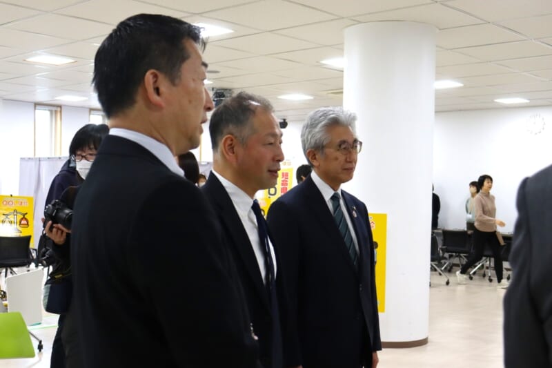 QOL健診視察の様子