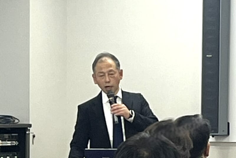 村下副学長講演の様子