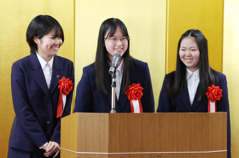 左から山田さん、横内さん、湯浅さん