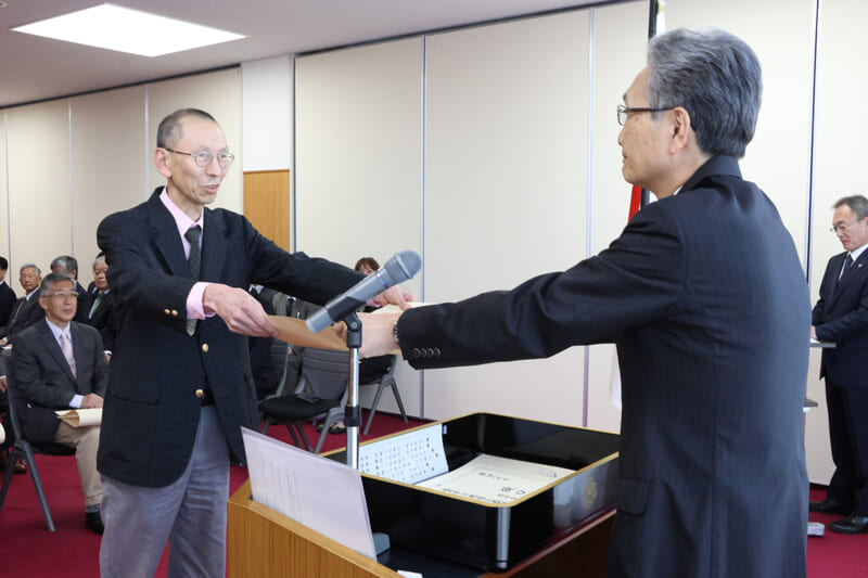 今泉忠淳名誉教授