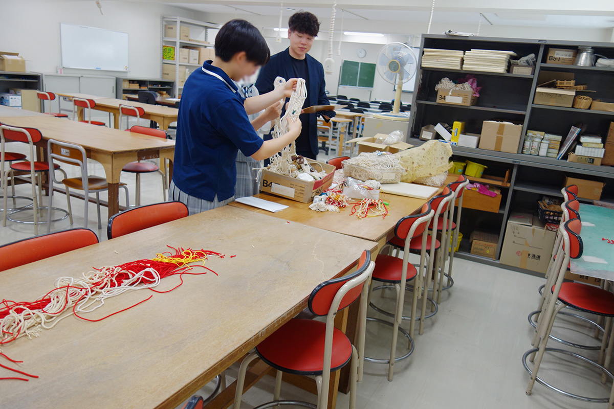 医学部保健学科・心理支援科学科施設見学