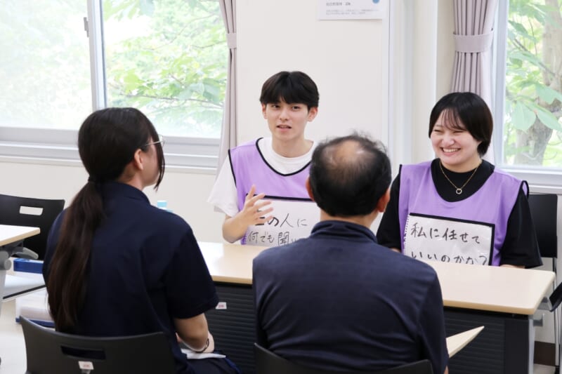 人文社会科学部の様子