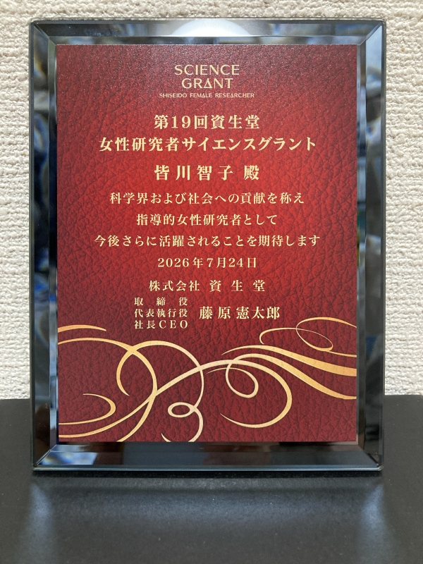 表彰状
