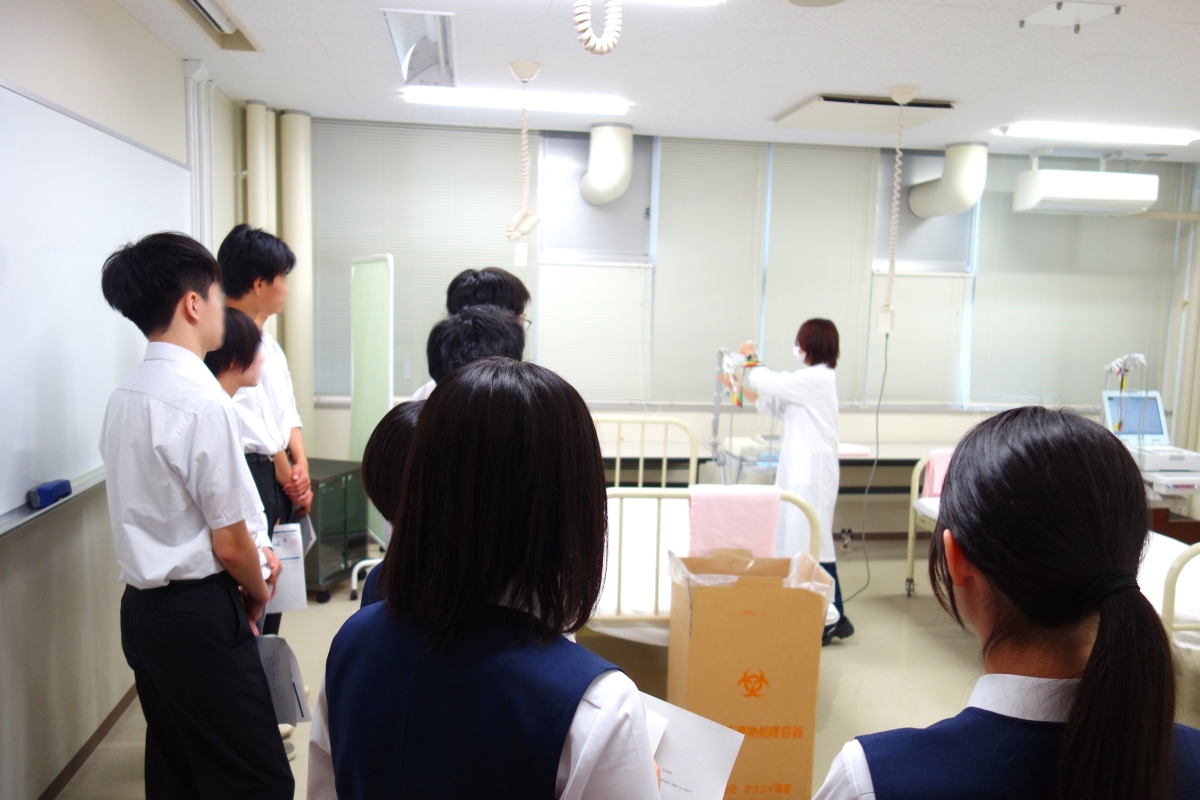 医学部保健学科施設見学
